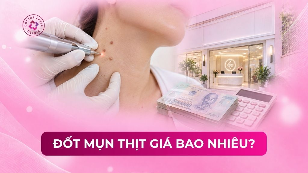 đốt mụn thịt giá bao nhiêu