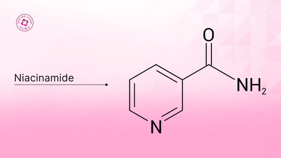 hoạt chất niacinamide trong sữa rửa mặt trị thâm mụn