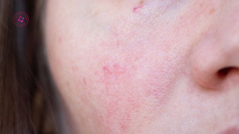 lão hóa tự nhiên làm lộ mao mạch