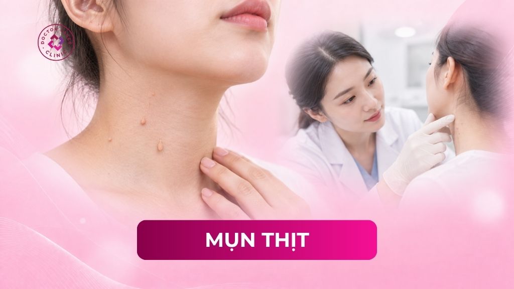 Mụn thịt là gì? Nguyên nhân hình thành và cách điều trị