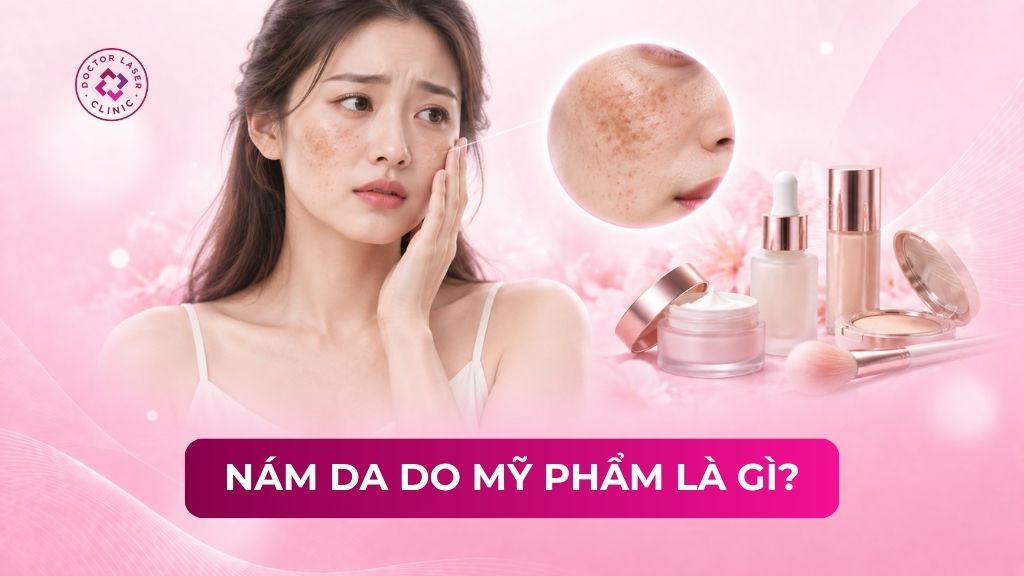 Nám da do mỹ phẩm: Cách nhận biết và phục hồi da nhiễm độc