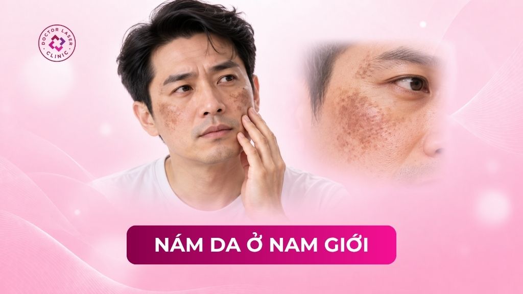 Nám da ở nam giới: Nguyên nhân, cách nhận biết và điều trị