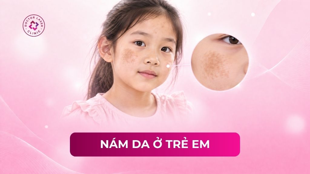 Nám da ở trẻ em là do đâu? Các phương pháp điều trị hiệu quả