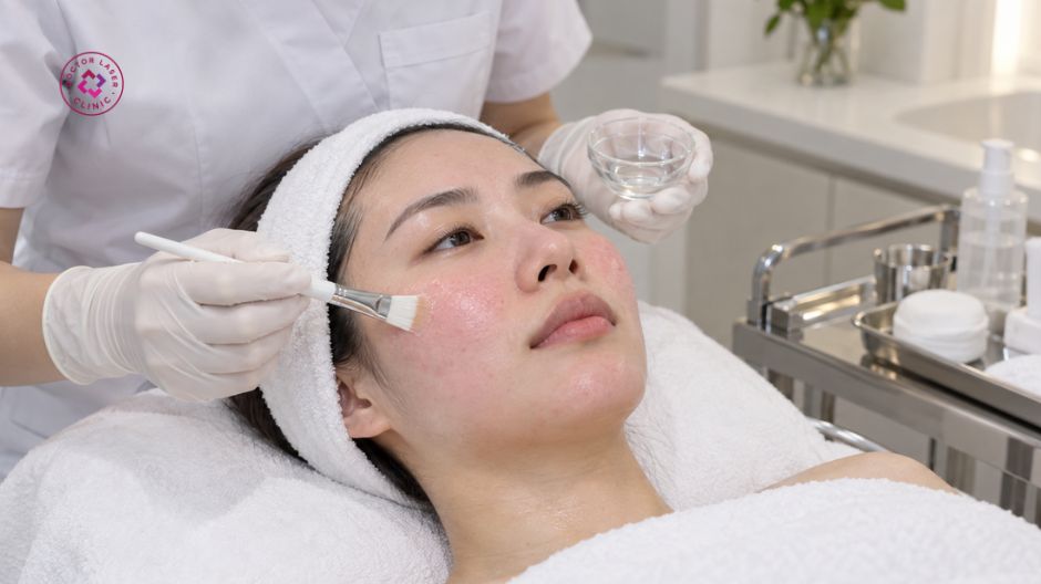 peel da lột da hóa học