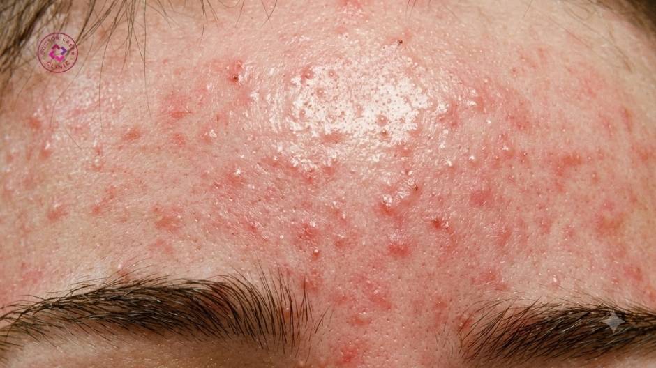 phân biệt kích ứng với đẩy mụn khi dùng niacinamide
