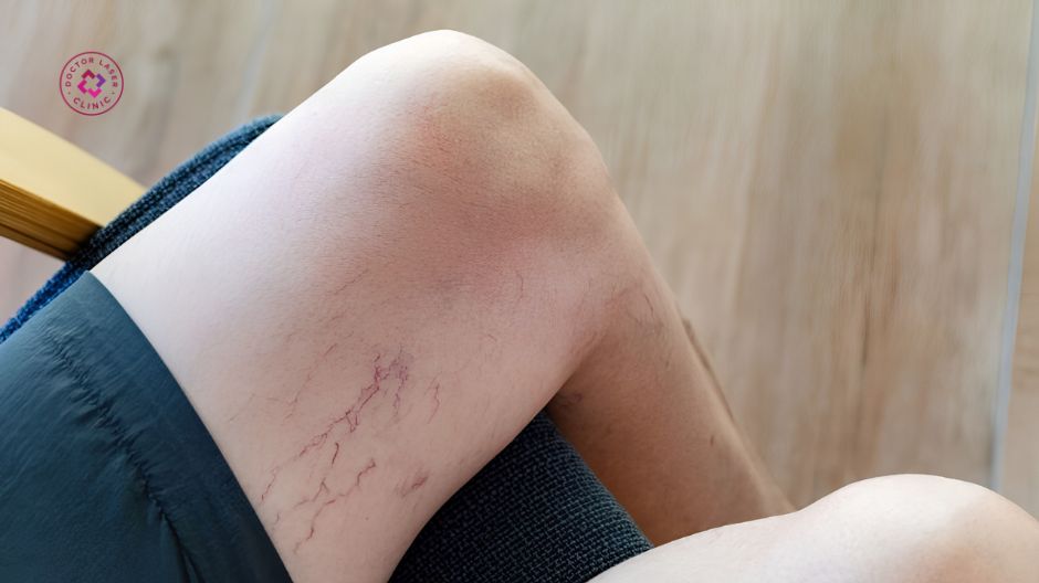 quy trình điều trị giãn mao mạch ở chân