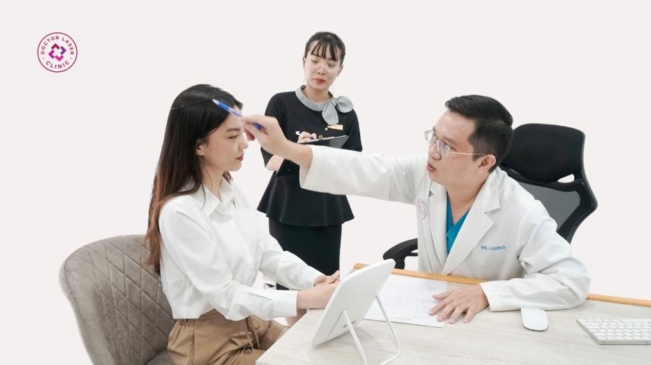 quy trình điều trị giãn mao mạch ở mặt