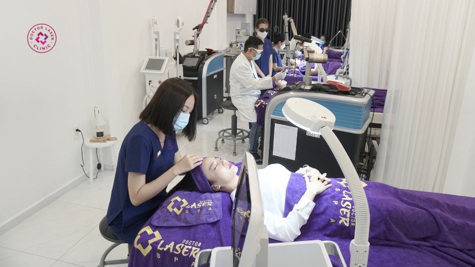quy trình điều trị nám da do mỹ phẩm