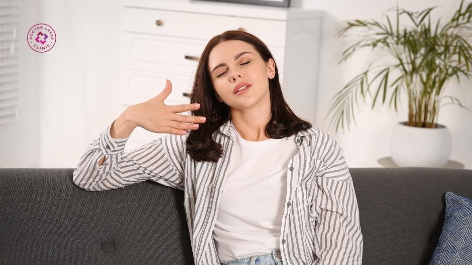 rối loạn nội tiết tố gây nám đốm