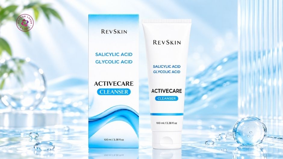 sữa rửa mặt revskin activecare cleanser cho da dầu mụn