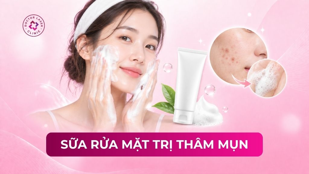 Cách chọn sữa rửa mặt trị thâm mụn theo hoạt chất y khoa
