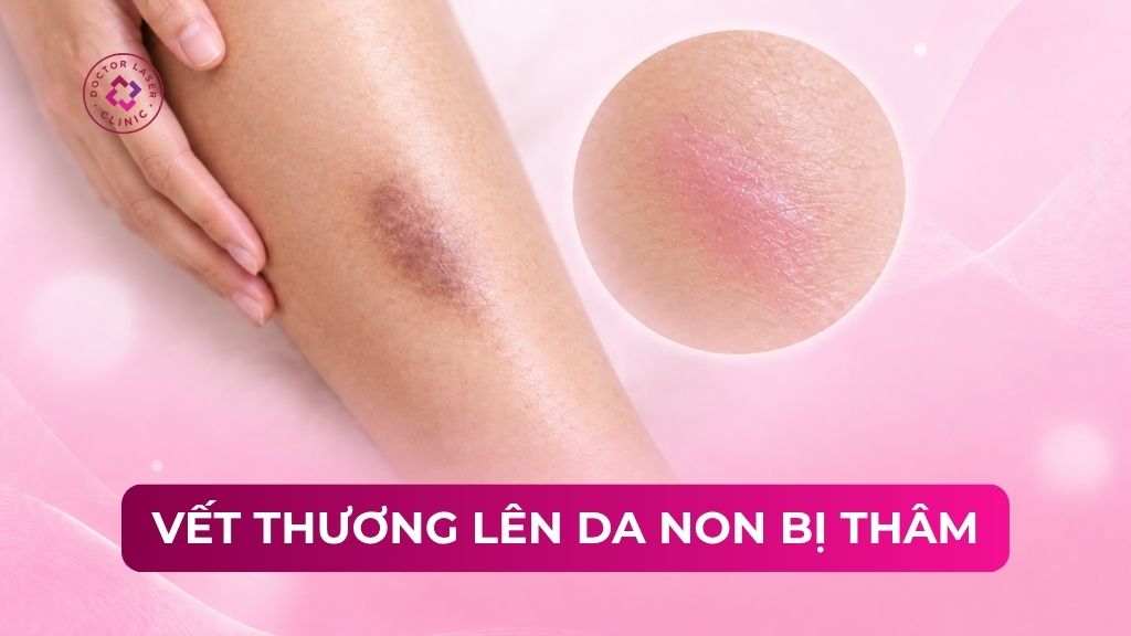 Vì sao vết thương lên da non bị thâm? Các phương pháp điều trị