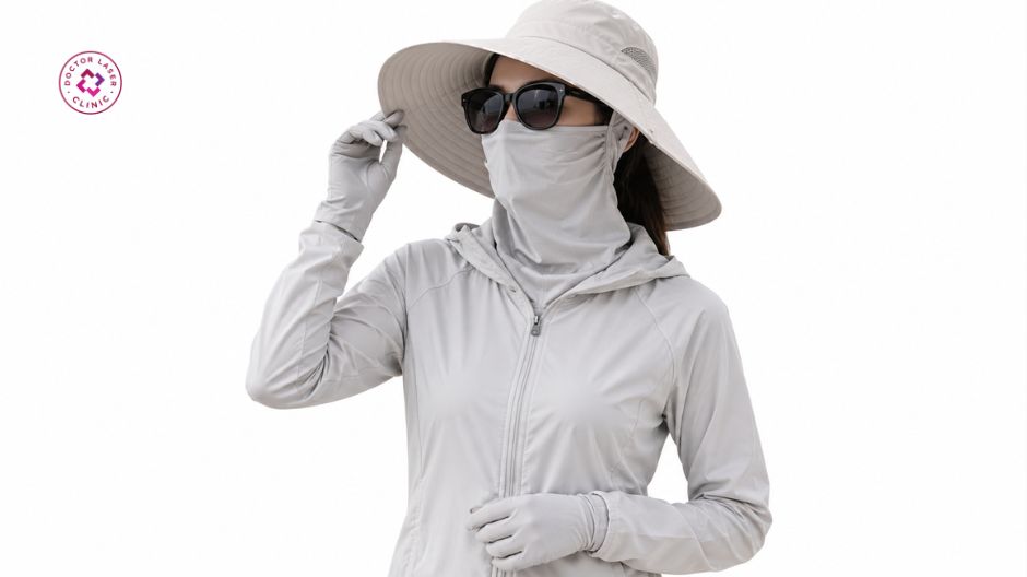 bảo vệ da trước ánh nắng khi rối loạn sắc tố bẩm sinh