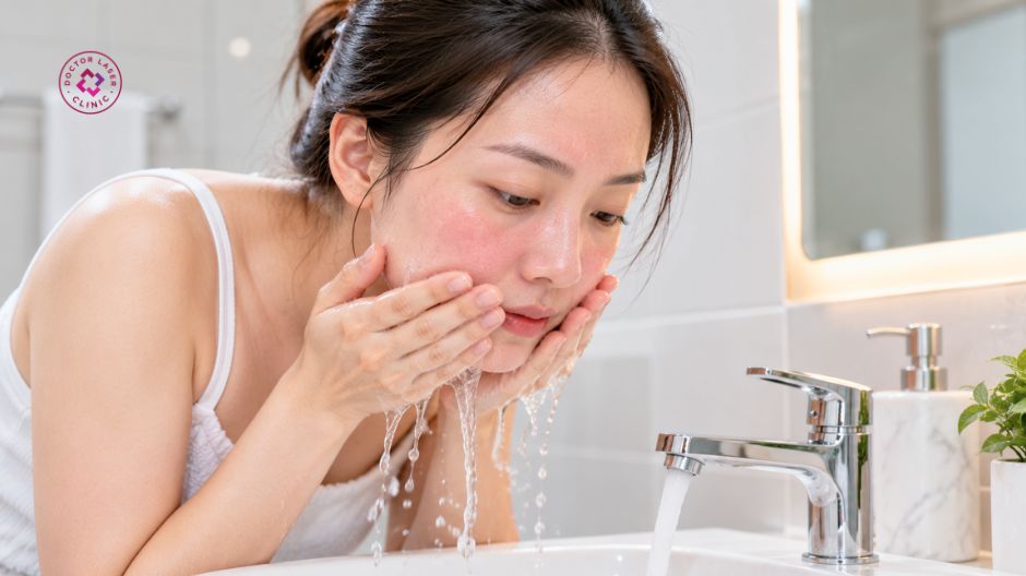 chăm sóc sau peel chưa phù hợp gây tăng sắc tố