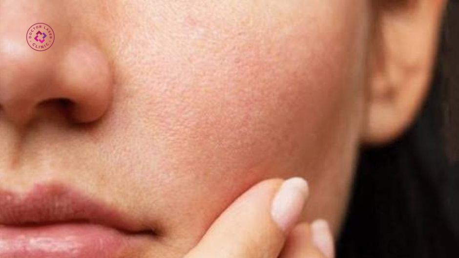 da nhạy cảm khi sử dụng retinol