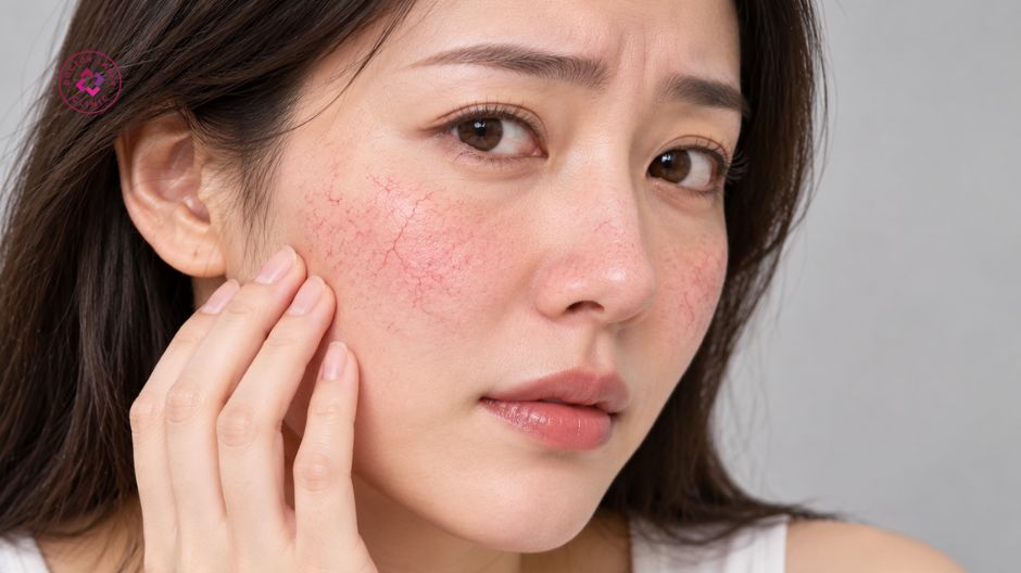 điều trị giãn mao mạch ở mặt ở nhà