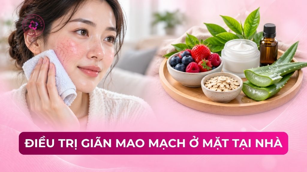Đánh giá cách điều trị giãn mao mạch ở mặt tại nhà theo góc nhìn y khoa