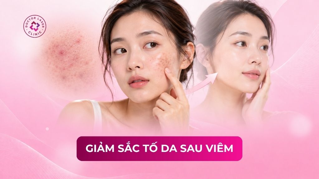Nguyên nhân giảm sắc tố da sau viêm và cách điều trị