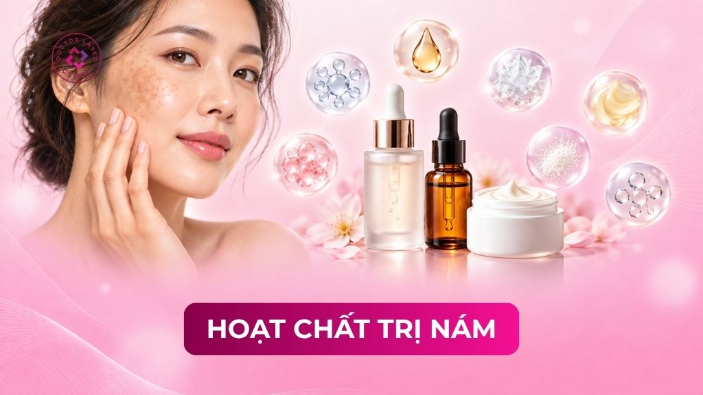 7 hoạt chất trị nám da hiệu quả phổ biến hiện nay được khuyên dùng