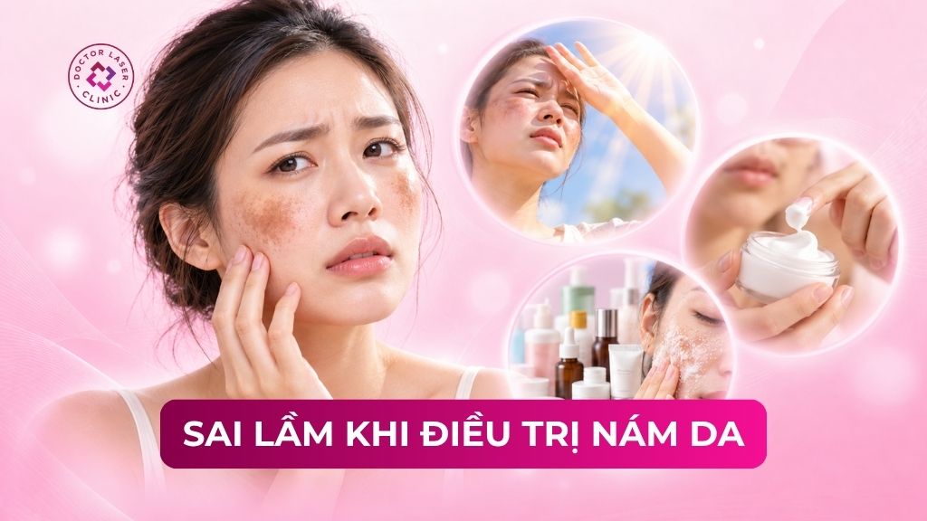 9 sai lầm khi điều trị nám da và cách xử lý khi gặp phải