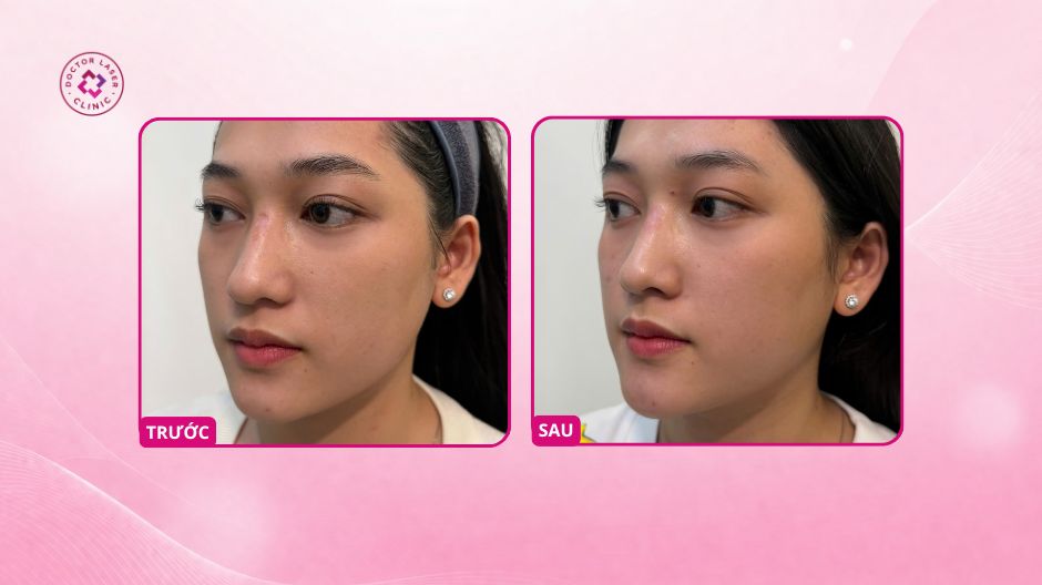 sẹo lõm sống mũi sau điều trị