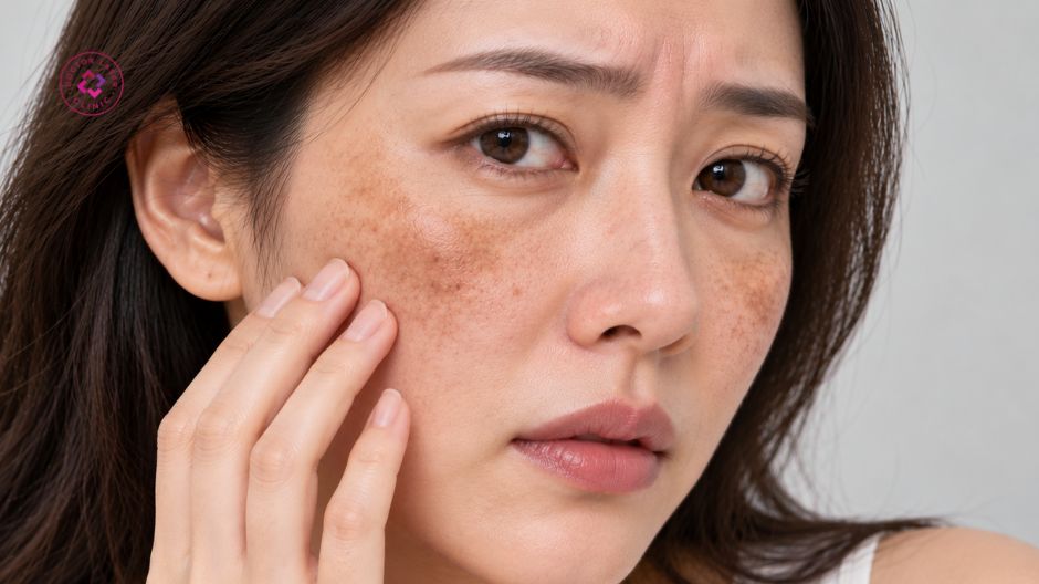 theo dõi phản ứng da khi dùng hoạt chất trị nám