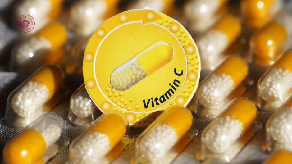 vitamin c hỗ trợ cải thiện nám da